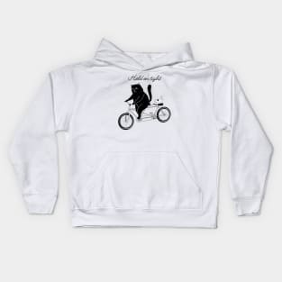 cat and mouse Kids Hoodie